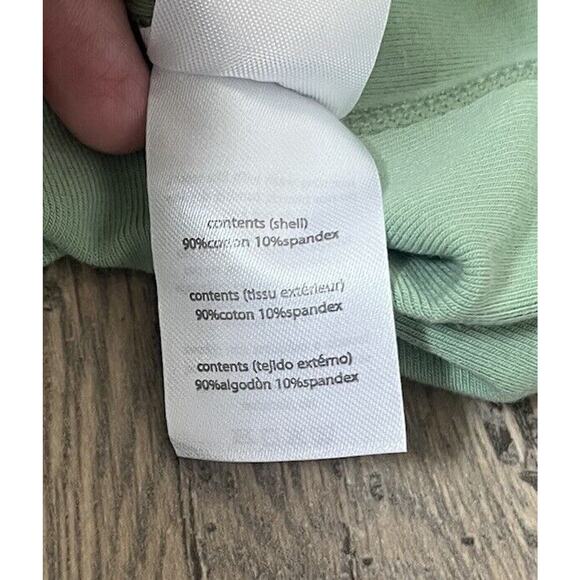 WeWoreWhat Cropped Muscle Tank Fair Green Sleeveless Workout Top Women’s Small - Picture 6 of 6